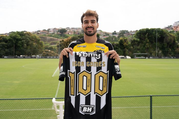 Igor Gomes tem mais de 100 jogos pelo Atlético