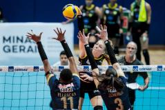 Veja fotos da vitória do Praia Clube sobre o Alianza Lima na final do Sul-Americano Feminino de Vôlei