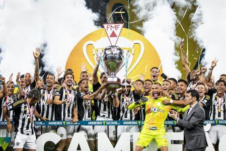 O Atlético só conquistou o Campeonato Mineiro em 2024