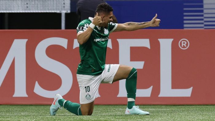 Paulinho marcou seu primeiro gol com a camisa do Palmeiras Paulinho marcou seu primeiro gol com a camisa do Palmeiras