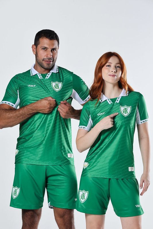 América lançou nova camisa de goleiro verde e camisa 2 de linha, na cor branca
