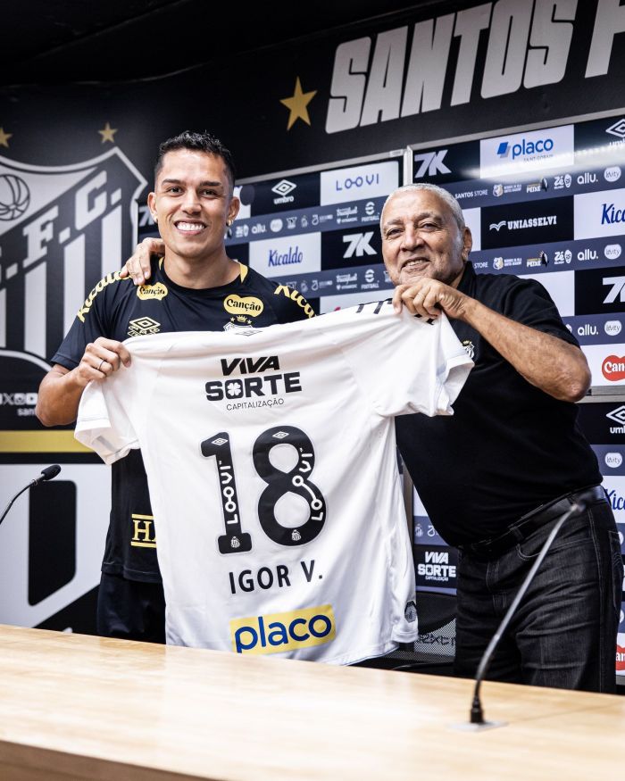 Igor Vinícius é o novo camisa 18 do Santos