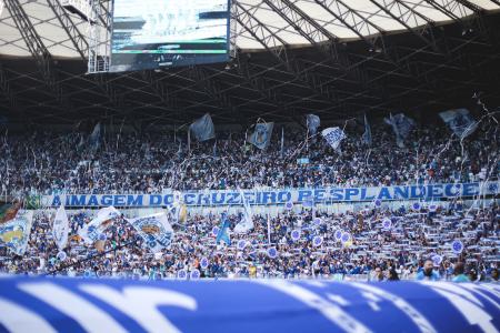 Torcida do Cruzeiro em jogo no Mineirão