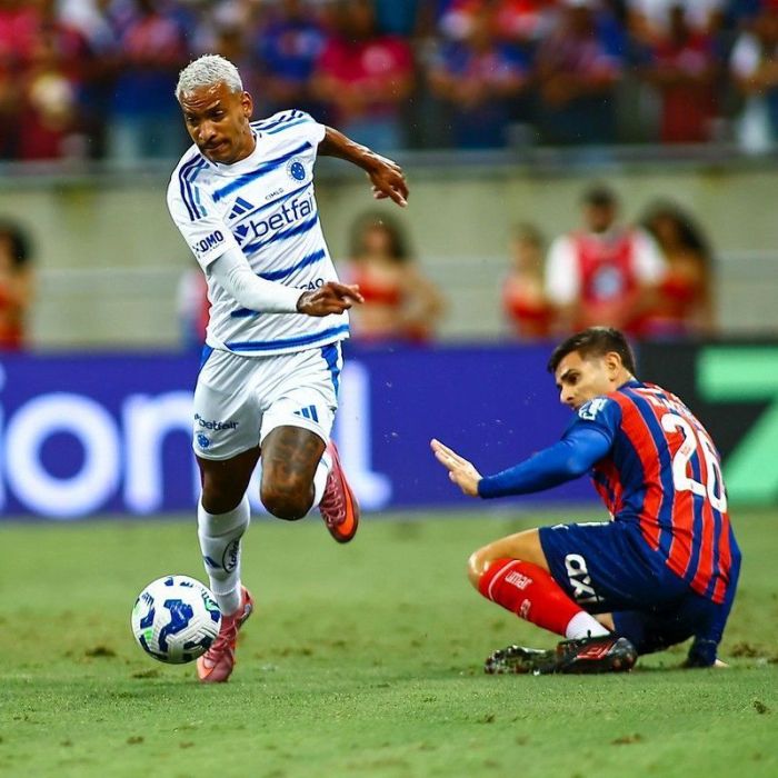 Matheus Pereira, do Cruzeiro, durante jogo contra o Bahia Matheus Pereira, do Cruzeiro, durante jogo contra o Bahia
