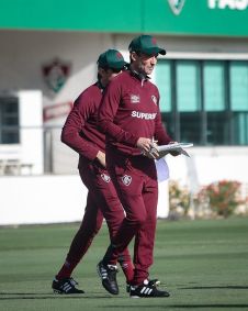 Primeiro treino de Zubeldía no comando do Fluminense