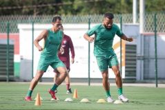 Primeiro treino de Zubeldía no comando do Fluminense