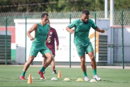 Primeiro treino de Zubeldía no comando do Fluminense