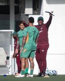 Primeiro treino de Zubeldía no comando do Fluminense