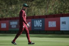 Primeiro treino de Zubeldía no comando do Fluminense