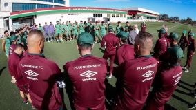 Primeiro treino de Zubeldía no comando do Fluminense