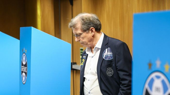 Odorico Roman, candidato da chapa 2 na eleição presidencial do Grêmio