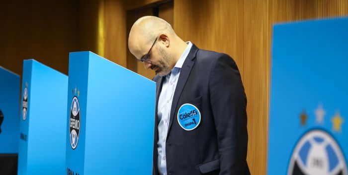 Paulo Caleffi, candidato da chapa 1 na eleição presidencial do Grêmio
