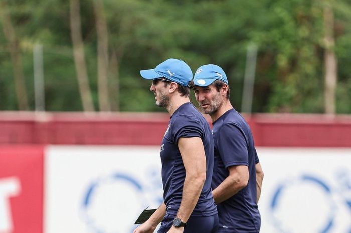 Luís Zubeldía comanda o Fluminense e Maxi Cuberas é seu auxiliar técnico