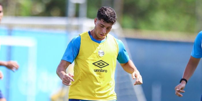 Juan Nardoni chegou ao Grêmio após passagem pelo Racing