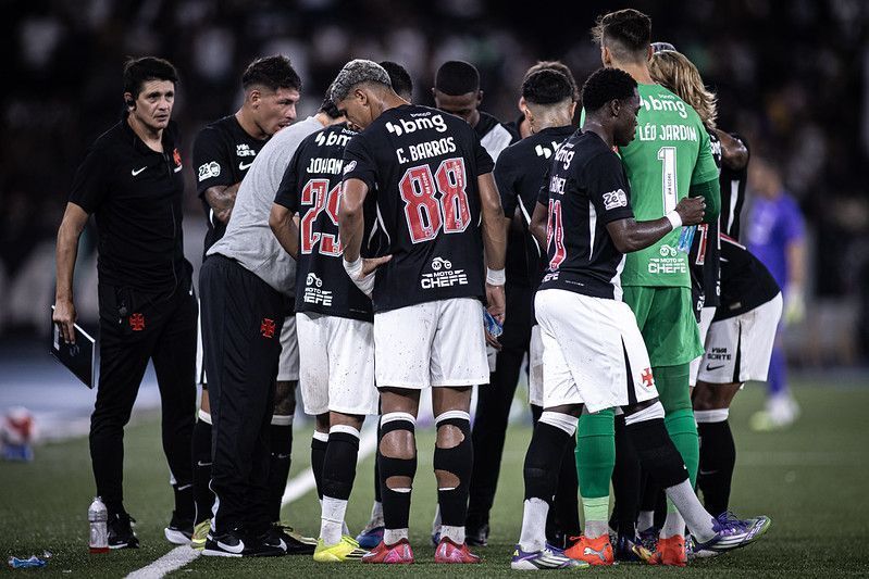 Vasco tem sequência desastrosa na Série A do Brasileiro desde o ano passado