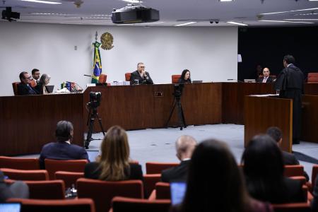O plenário da Primeira Turma do Supremo Tribunal Federal