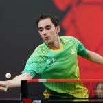 Hugo Calderano vence e avança às oitavas de final do Smash de Singapura