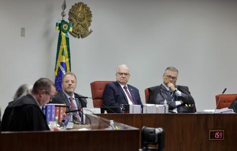 Presidente do STF, acompanha a terceira Sessão do julgamento do caso Marielle Franco no STF