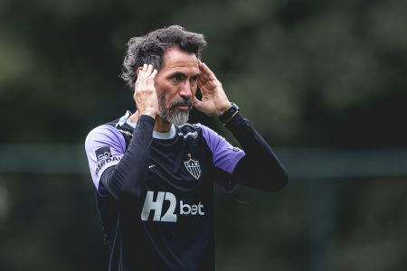 Eduardo Domínguez, técnico do Atlético
