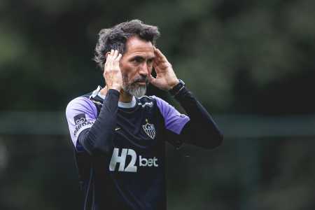Eduardo Domínguez, técnico do Atlético