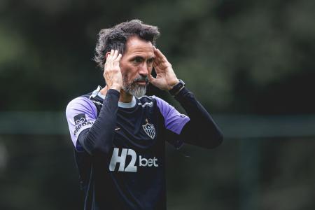Eduardo Domínguez, técnico do Atlético
