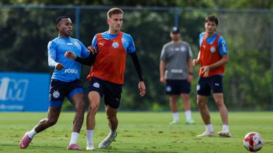 Jogadores do Bahia durante treino no CT Evaristo de Macedo