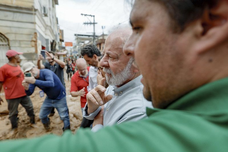 Presidente Lula visita Ubá e acompanha ‘reconstrução da cidade’ da Zona da Mata