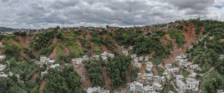 Presidente Lula durante visita a Juiz de Fora, cidade mineira arrasada pelas chuvas