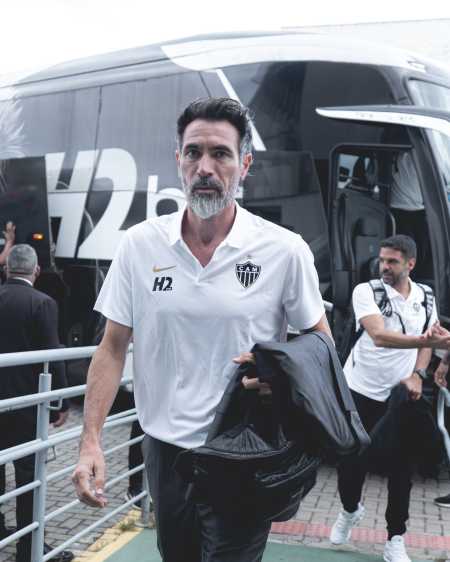 Eduardo Domínguez, treinador do Atlético