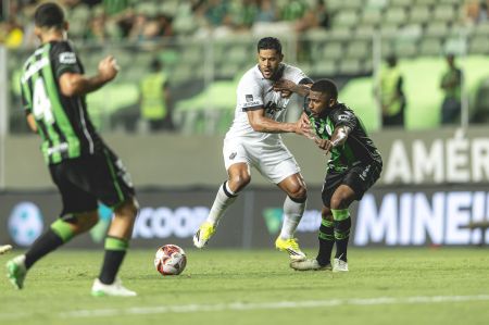 América e Atlético se enfrentaram neste domingo (1º), pela semifinal do Campeonato Mineiro