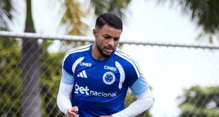 Wanderson chegou ao Cruzeiro após passagem pelo Inter • Gustavo Aleixo/Cruzeiro