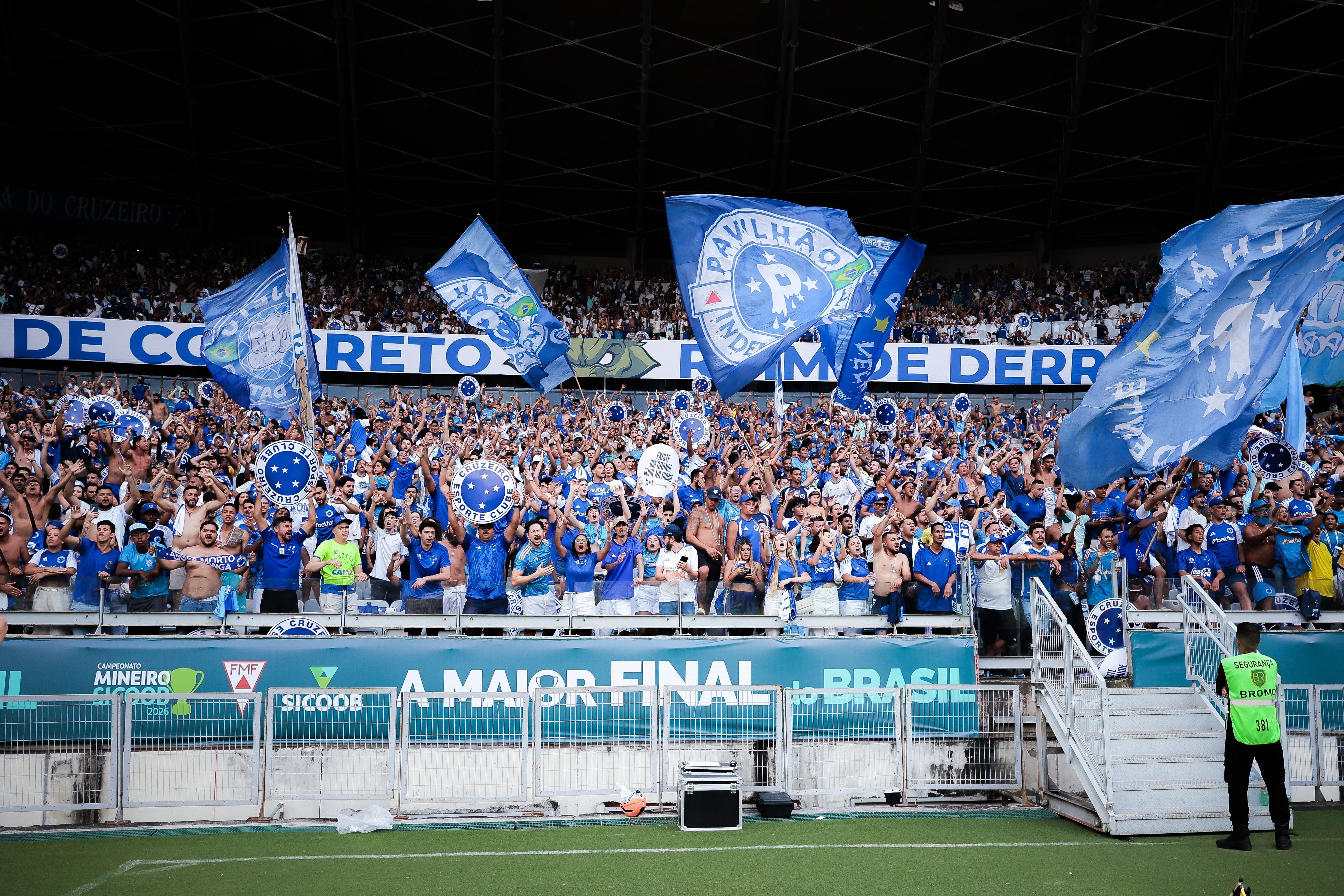 Cruzeiro atualiza parcial de ingressos vendidos para duelo com Santos; veja