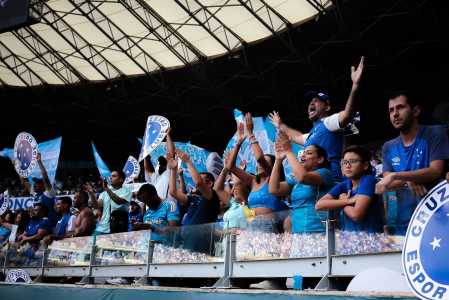 Torcida do Cruzeiro no Mineirão