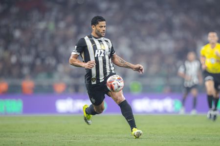 Hulk, do Atlético, durante clássico contra o Cruzeiro nesse domingo (8)