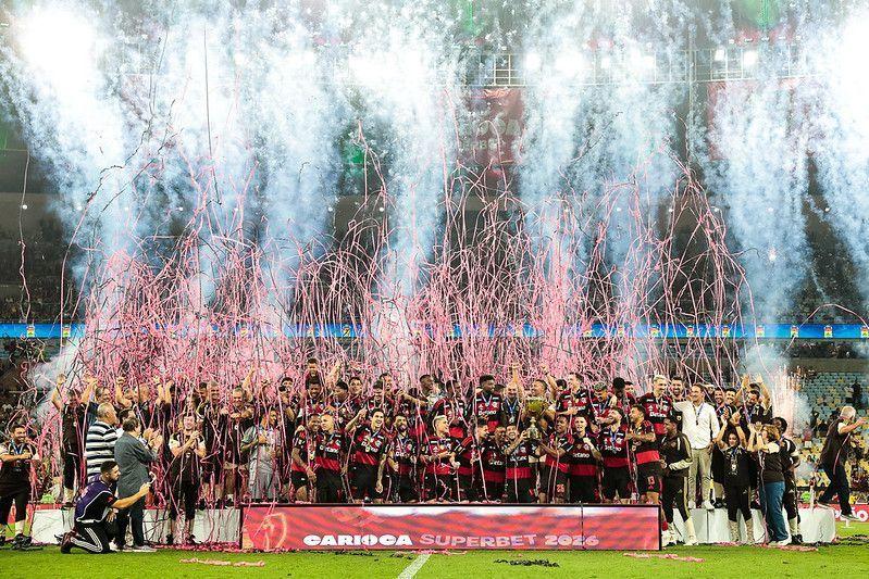 Na estreia de Jardim, Flamengo vence o Fluminense nos pênaltis e é campeão do Carioca