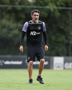Barba Domínguez, técnico do Atlético