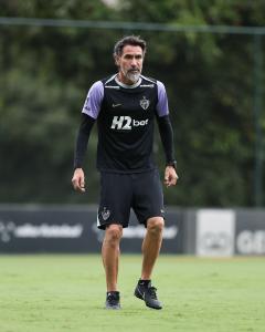 Barba Domínguez, técnico do Atlético