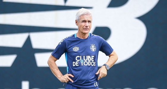 Luís Castro, técnico do Grêmio