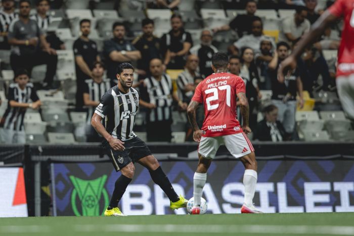 Atlético e Inter se enfrentaram na Arena MRV, em Belo Horizonte