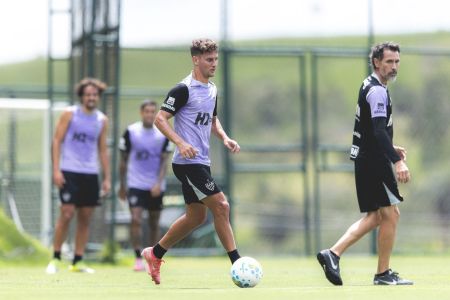 Treinamento do Atlético na Cidade do Galo
