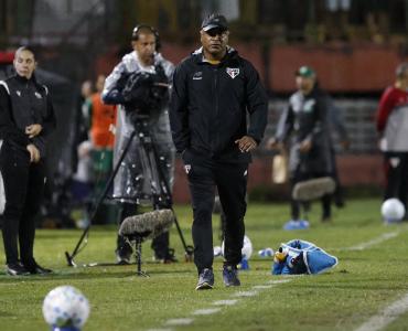 Roger Machado em São Paulo x Chapecoense
