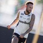 Santos: Neymar e Gabigol treinam no CT em dia de folga
