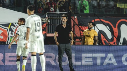 Eduardo Domínguez, técnico do Atlético