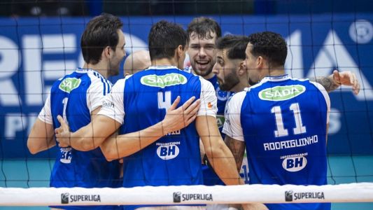 Sada Cruzeiro vence Guarulhos na Superliga Masculina