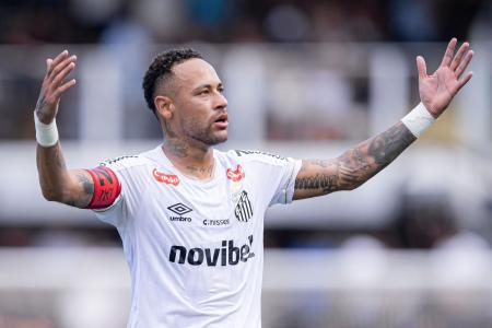 Neymar, meia-atacante do Santos