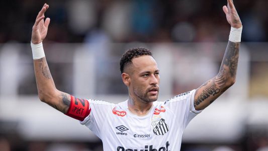 Neymar, meia-atacante do Santos