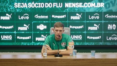 Rodrigo Castillo foi apresentado oficialmente como reforço do Fluminens