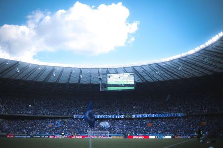 Torcida do Cruzeiro no Mineirão