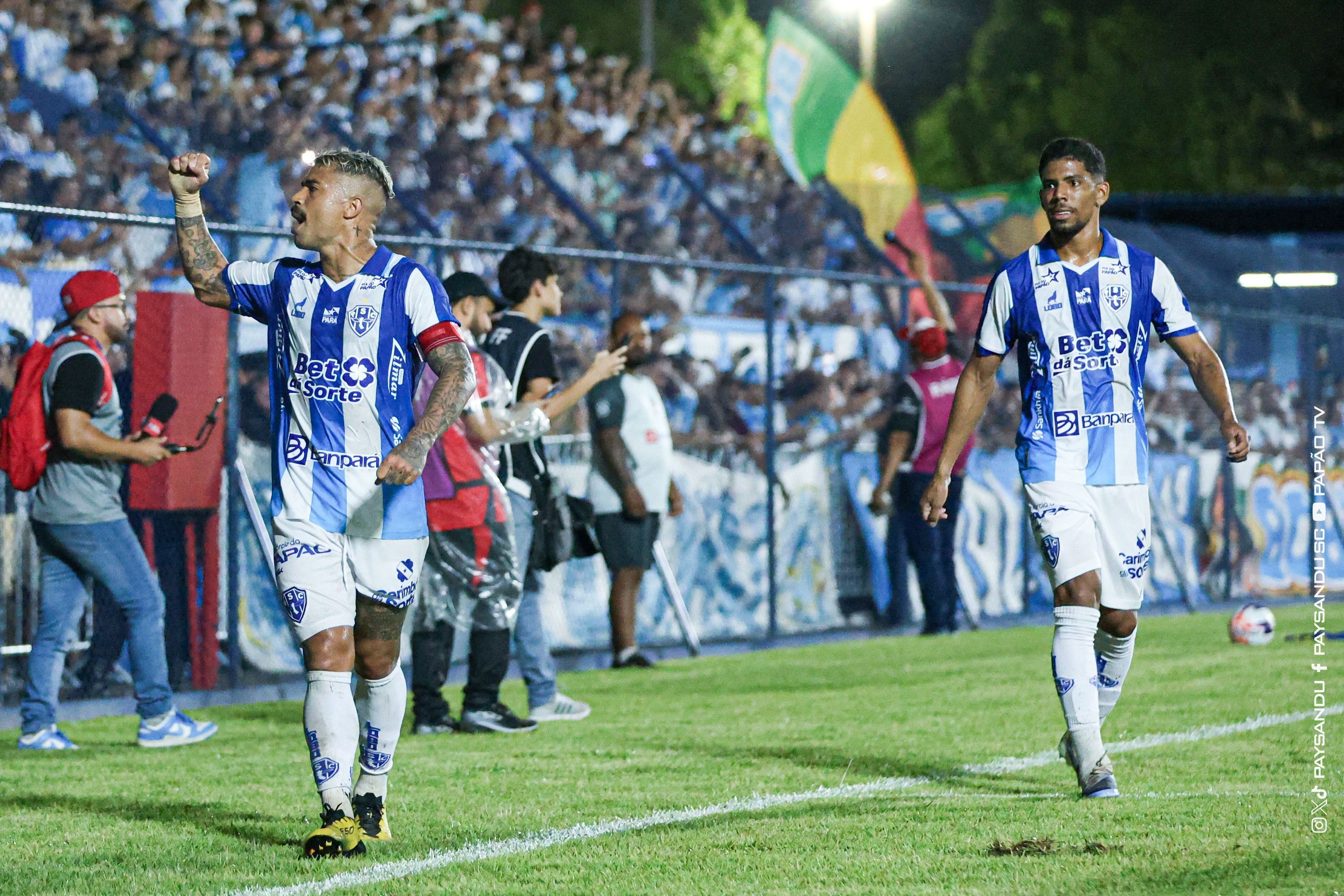 Ex-Cruzeiro marca, e Paysandu bate GAS de virada na estreia da Copa Verde