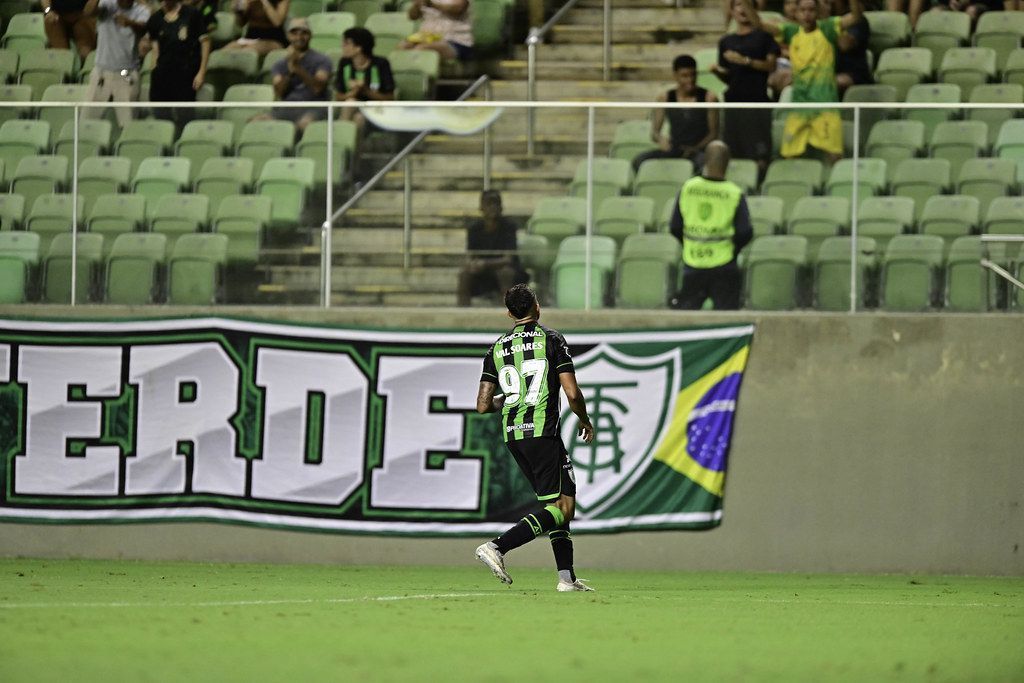 América tem segundo pior público da temporada em revés na Copa Sul-Sudeste